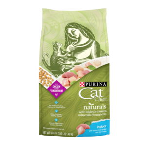 Purina Cat Chow Naturals Chicken & Turkey Dry Cat Food, 2.2 lb Bag