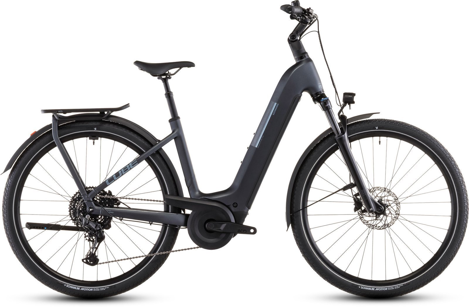 Cube Kathmandu Hybrid ONE 800 metallicgrey´n´grey Easy Entry