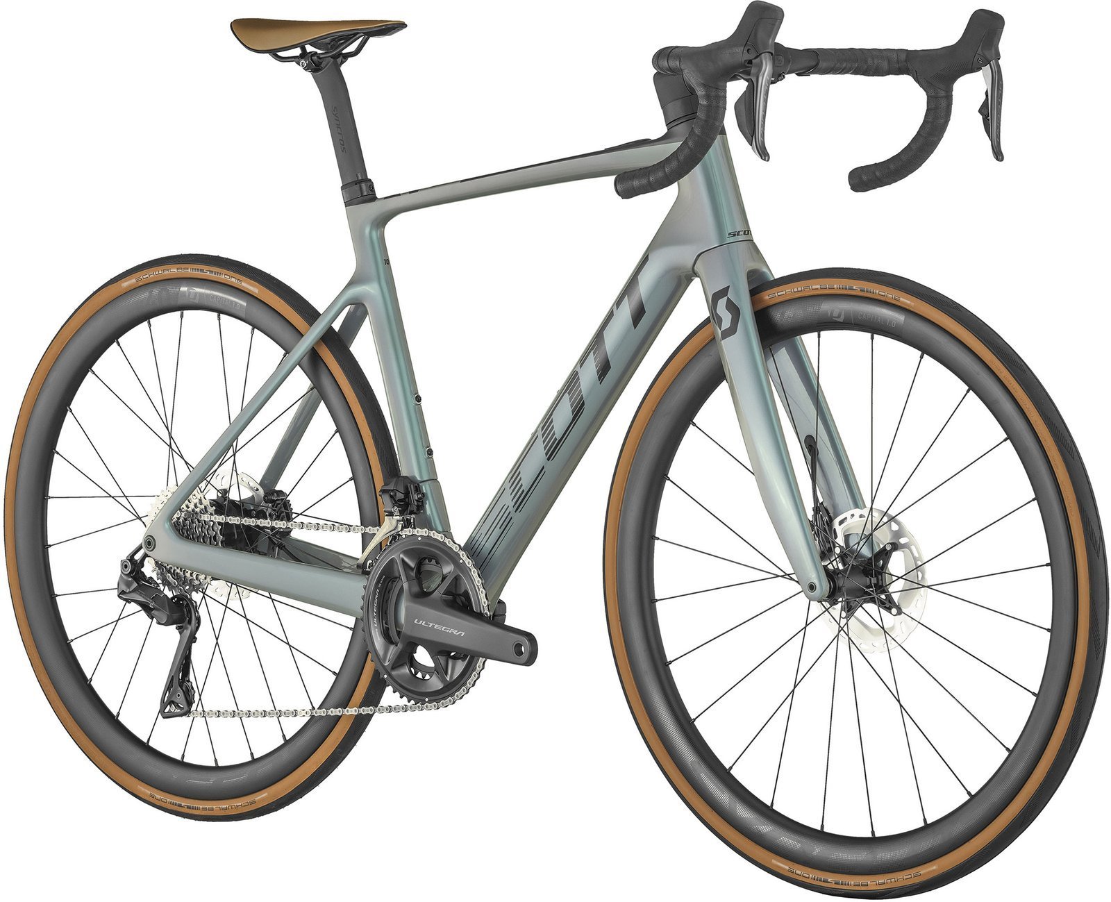 Scott Addict RC eRIDE 10 Grigio Verde