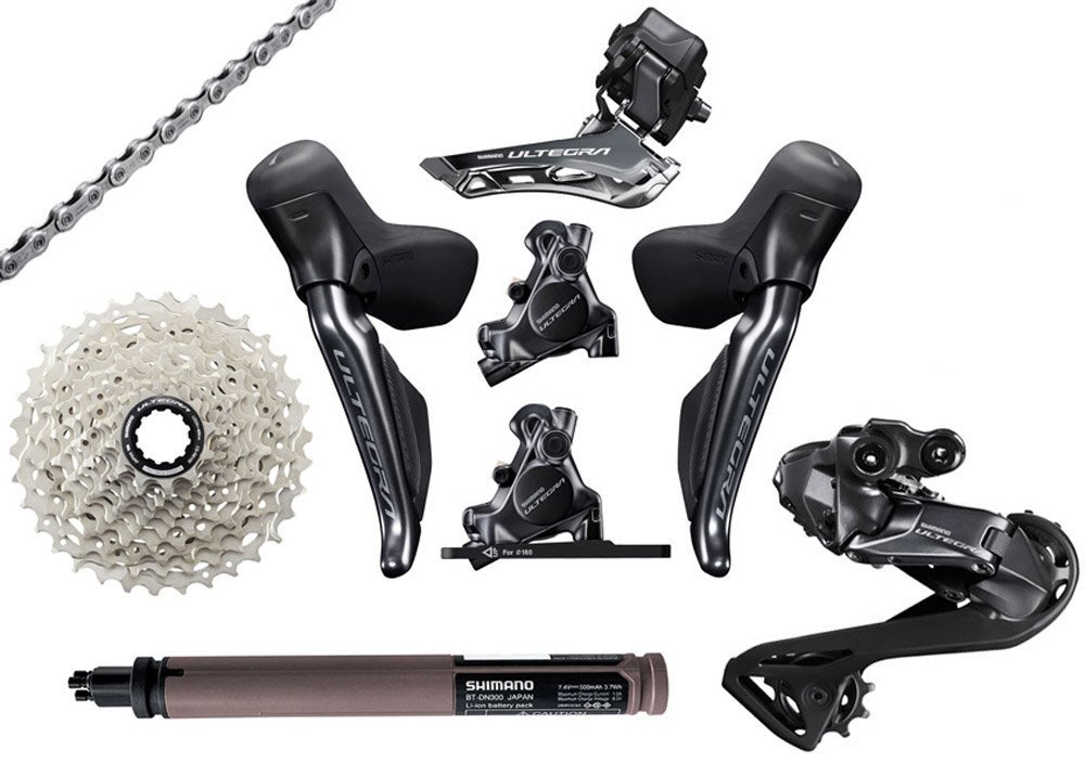 Shimano Kit di aggiornamento ULTEGRA Di2 R8170 2x12 velocità Disco